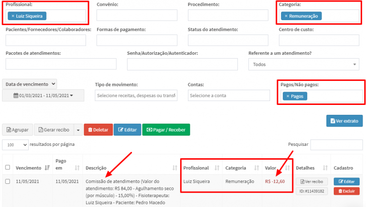 ZenFisio-Movimentos-Financeiro-Comissao-Fisioterapeuta
